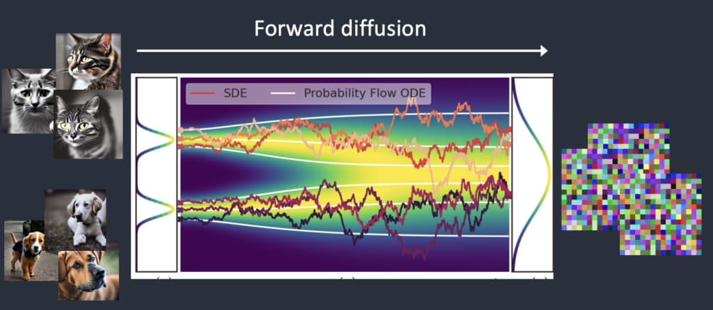 Forward diffusion